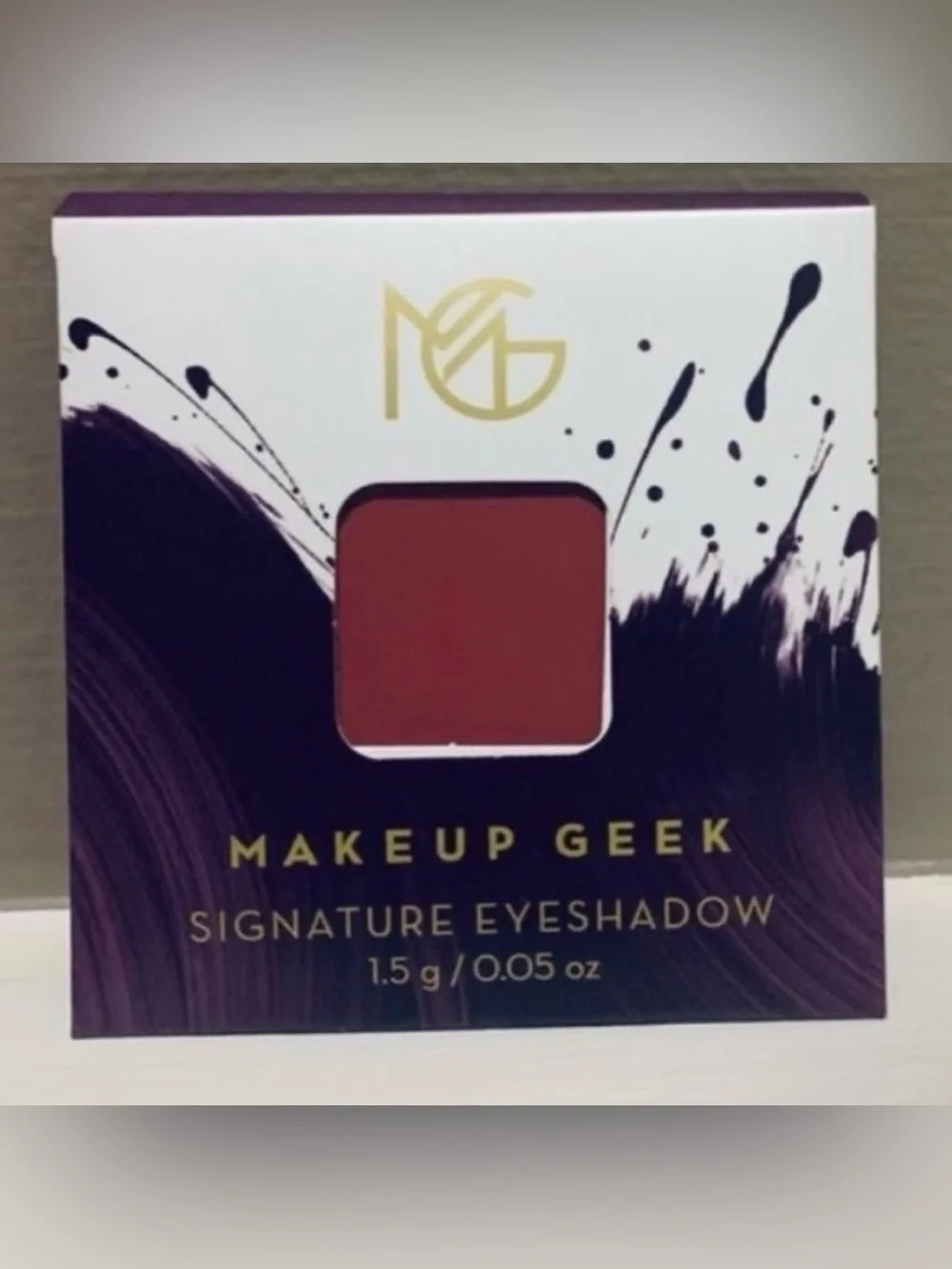 NWT Full Size MAKEUP GEEK Signature Matte Square Eyeshadow “HOT TAMALE”